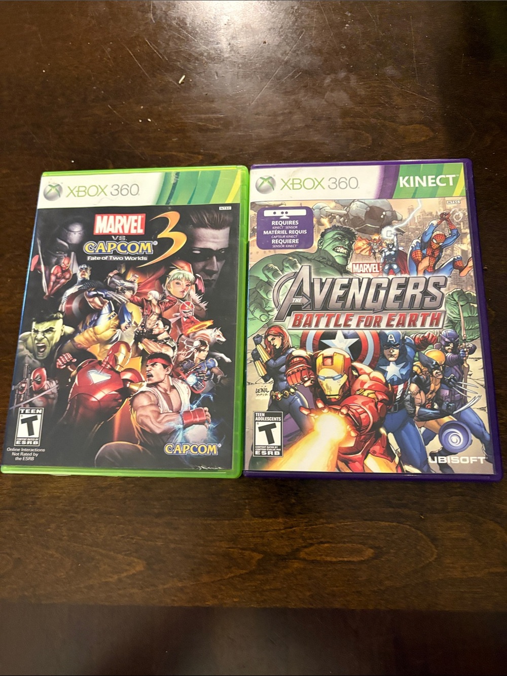 Marvel Capcom 3 & Avengers Battle for Earth Game Bundle
